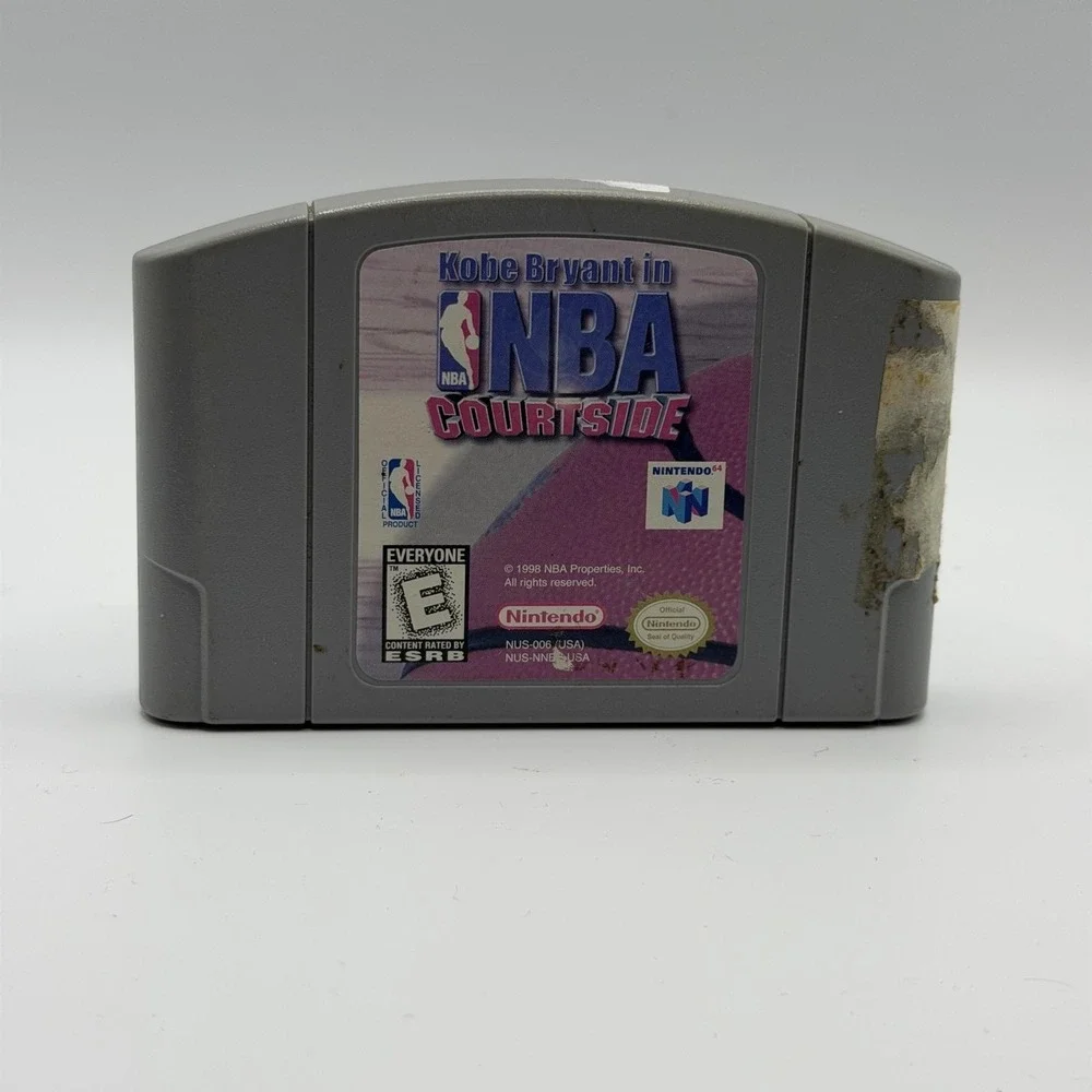 Kobe Bryant In NBA Courtside Nintendo 64 N64 Game E Nintendo NTSC-U/C Cart